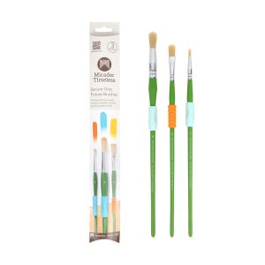 Micador Secure Grip Future Brushes, Pk. 3